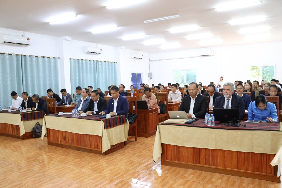 ຄາມວນ ເປນເຈາພາບຈດກອງປະຊມສຳມະນາບນຊປະຊາຊາດດານການທອງທຽວ - image 1