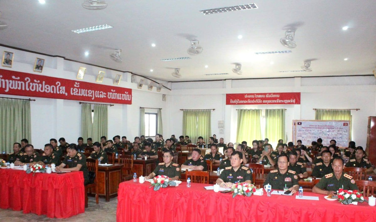 ກອງບັນຊາການທະຫານແຂວງໄຊສົມບູນ ຫວນຄືນມູນເຊື້ອ 2 ວັນປະຫວັດສາດ image 1 ກອງບນຊາການທະຫານແຂວງໄຊສມບນ ຫວນຄນມນເຊອ 2 ວນປະຫວດສາດ - image 1