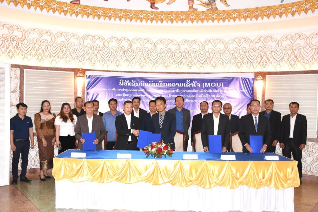 ສຶກສາຄວາມເປັນໄປໄດ້ ໂຄງການຜະລິດກະສິກຳເປັນສິນຄ້າ ຢູ່ ເມືອງປາກຊ່ອງ image 1 ສກສາຄວາມເປນໄປໄດ ໂຄງການຜະລດກະສກຳເປນສນຄາ ຢ ເມອງປາກຊອງ - image 1