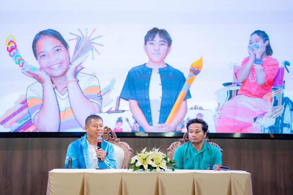 ສະເຫຼີມສະຫຼອງການມີສ່ວນຮ່ວມຂອງຄົນພິການ ຜ່ານກິດຈະກຳແຫ່ງຄວາມມ່ວນຊື່ນ image 2 ສະເຫມສະຫອງການມສວນຮວມຂອງຄນພການ ຜານກດຈະກຳແຫງຄວາມມວນຊນ - image 2