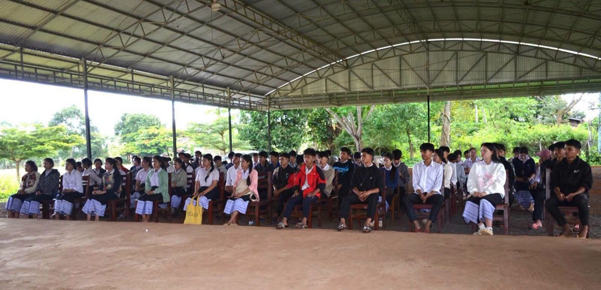 ອບຮມ-ຫດແອບພນຖານປອງກນຕວໃຫນກຮຽນຊນ ມ7 ທວເມອງທາແຕງ - image 1