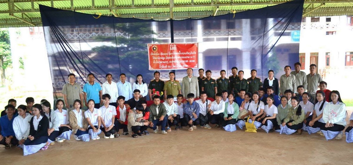 ອບຮມ-ຫດແອບພນຖານປອງກນຕວໃຫນກຮຽນຊນ ມ7 ທວເມອງທາແຕງ - image 2