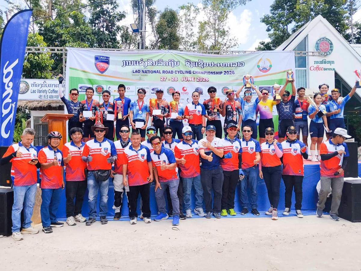 ອານັນໄຊ ແລະ ພູຄູນ ໄດ້ແຊັມລົດຖີບ ຊີງແຊັມປະເທດລາວ ປະຈຳປີ 2026 image 2 ອານນໄຊ ແລະ ພຄນ ໄດແຊມລດຖບ ຊງແຊມປະເທດລາວ ປະຈຳປ 2026 - image 2