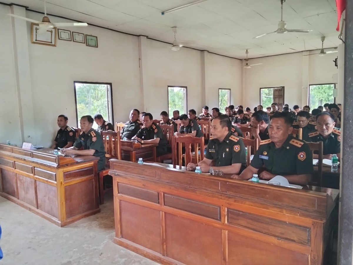 ທະຫານເມືອງແກ່ນທ້າວ ສະຫຼຸບວຽກງານຮອບດ້ານ 6 ເດືອນຕົ້ນປີ image 1 ທະຫານເມອງແກນທາວ ສະຫບວຽກງານຮອບດານ 6 ເດອນຕນປ - image 1