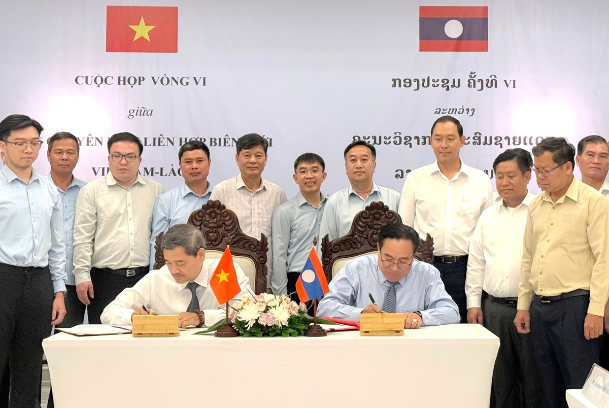 ກອງ​ປະຊມ ​ຄງທ 6 ຄະນະ​ວຊາການປະສມ​ຊາຍ​ແດນ ລາວ-ຫວຽດນາມ - image 1