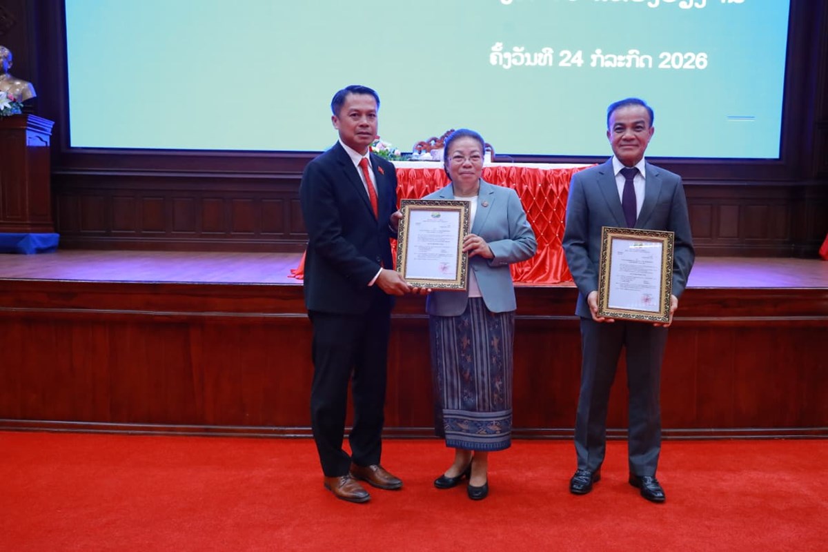 ຮອງປະທານສະພາແຫງຊາດ ເຄອນໄຫວເຮດວຽກຢແຂວງວຽງຈນ - image 1