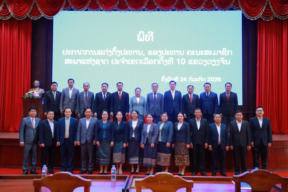 ຮອງປະທານສະພາແຫງຊາດ ເຄອນໄຫວເຮດວຽກຢແຂວງວຽງຈນ - image 2