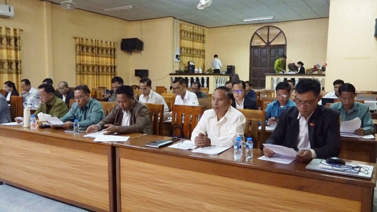 ກອງປະຊມຄບຄະນະບລຫານງານພກເມອງຊານ​ໄຊ ຄງທ 4 ສະໄໝທ XIV - image 1