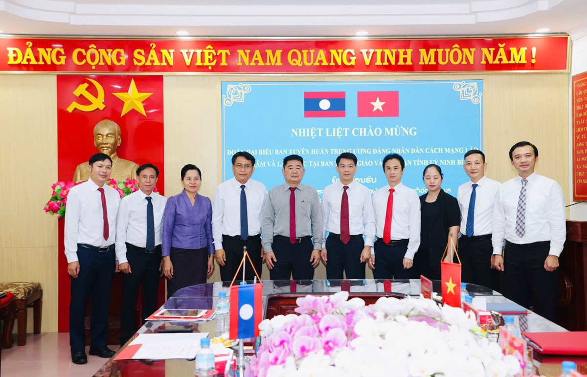 ຄະນະ ຄອສພ ລາວ ພົບປະກັບ ຄະນະໂຄສະນາສຶກສາ ແລະ ຂົນຂວາຍປະຊາຊົນ ແຂວງນິງບິງ image 2 ຄະນະ ຄອສພ ລາວ ພບປະກບ ຄະນະໂຄສະນາສກສາ ແລະ ຂນຂວາຍປະຊາຊນ ແຂວງນງບງ - image 2