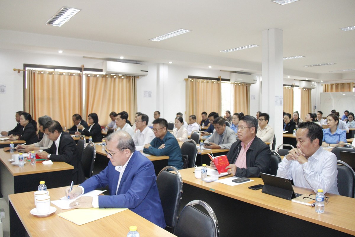 ອງການກາແດງແຫງຊາດລາວ ເຜຍແຜເຊອມຊມກດລະບຽບພກ - image 1
