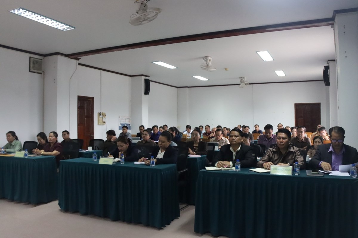 ຝຶກອົບຮົມວຽກງານໂຄສະນາປາຖະກະຖາໃຫ້ແຂວງຫຼວງນ້ຳທາ image 1 ຝກອບຮມວຽກງານໂຄສະນາປາຖະກະຖາໃຫແຂວງຫວງນຳທາ - image 1