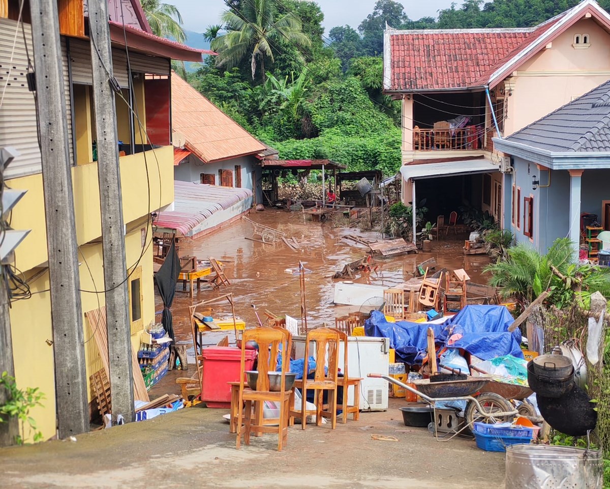7 ບ້ານ 195 ຄອບຄົວໄດ້ຮັບຜົນກະທົບຈາກໄພນໍ້າຖ້ວມຢູ່ເທສະບານເມືອງນໍ້າບາກ image 1 7 ບານ 195 ຄອບຄວໄດຮບຜນກະທບຈາກໄພນາຖວມຢເທສະບານເມອງນາບາກ - image 1