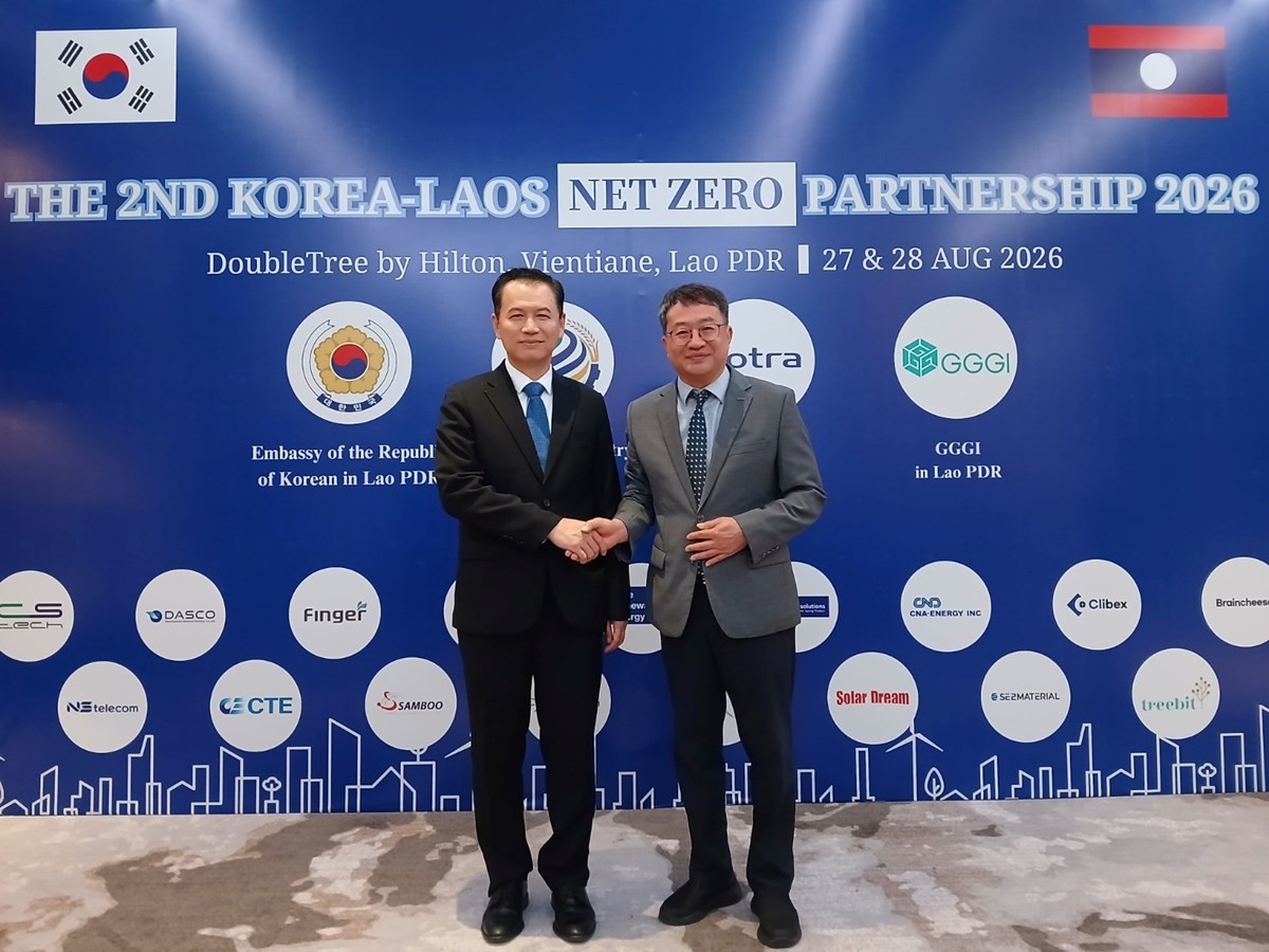 ອງການ KOTRA ສງເສມ​ການຮວມມ ສເກາຫ–ສປປ ລາວ ດານ Net-Zero ແລະ ການລງທນສຂຽວ - image 1
