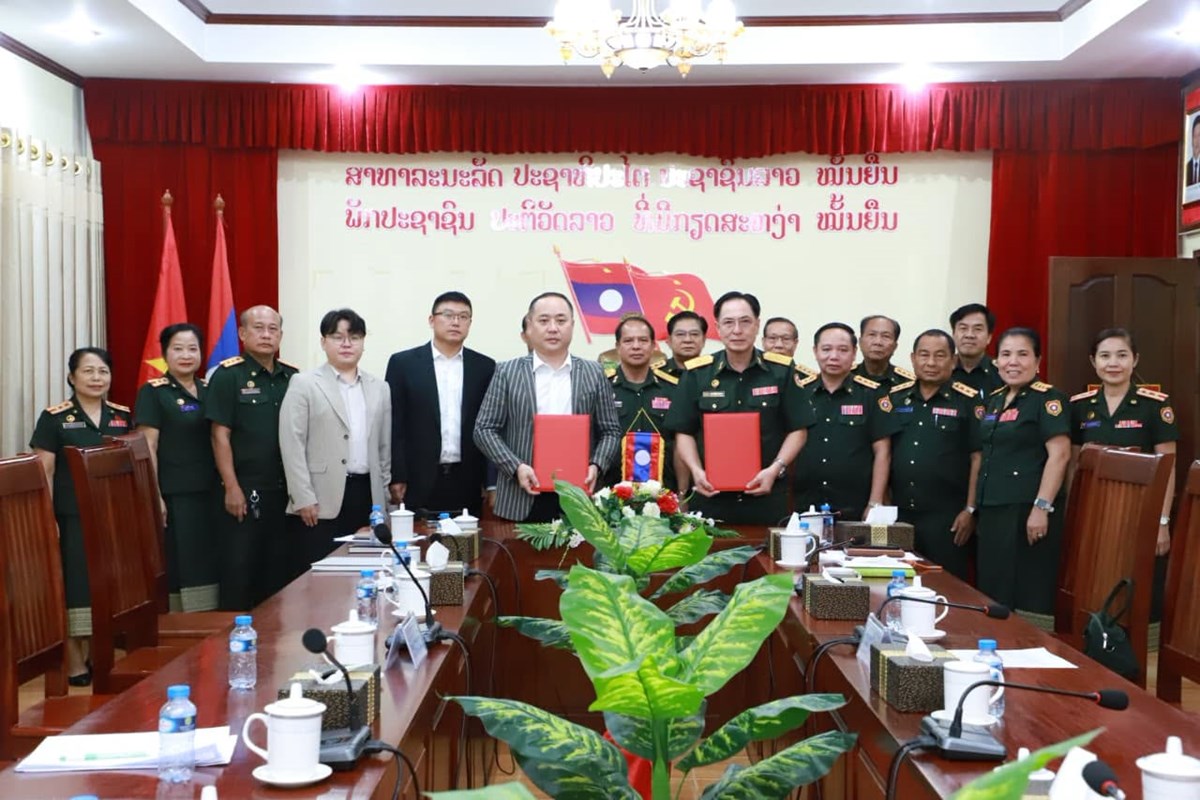 ເຊນສນຍາການຮວມມພດທະນາເຕກນກສະຫາຍໜວນອກຮາງກາຍ - image 1