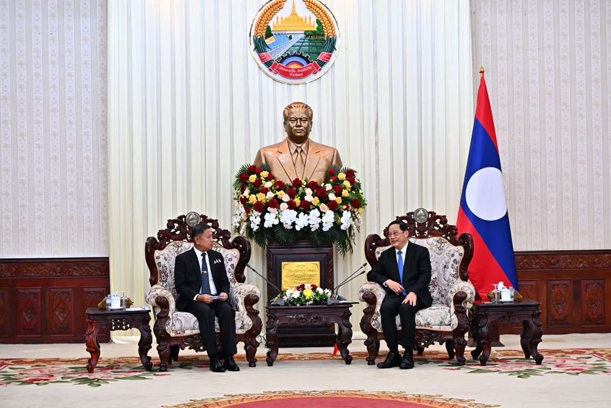 ນາຍກລດຖະມນຕ ຕອນຮບການນຳກະຊວງກະລາໂຫມຣາຊະອານາຈກໄທ - image 1
