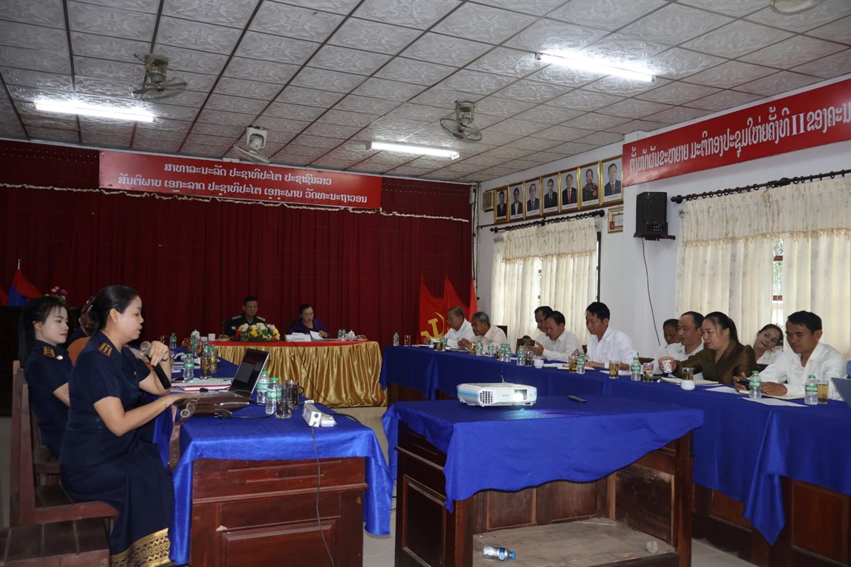 ເຜຍແຜວຽກງານສະກດກນ ແລະ ຕານການສລາດບງຫວງຢແຂວງສາລະວນ - image 1