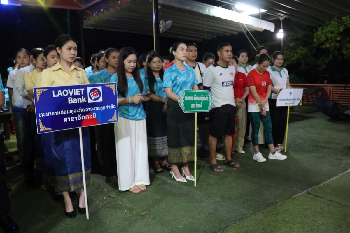 ເປີດຂະບວນການແຂ່ງຂັນກິລາບານເຕະຟຸດຊໍ ຕ້ອນຮັບວັນສ້າງຕັ້ງ ທຫລ ຄົບຮອບ 58 ປີ image 2 ເປດຂະບວນການແຂງຂນກລາບານເຕະຟດຊ ຕອນຮບວນສາງຕງ ທຫລ ຄບຮອບ 58 ປ - image 2