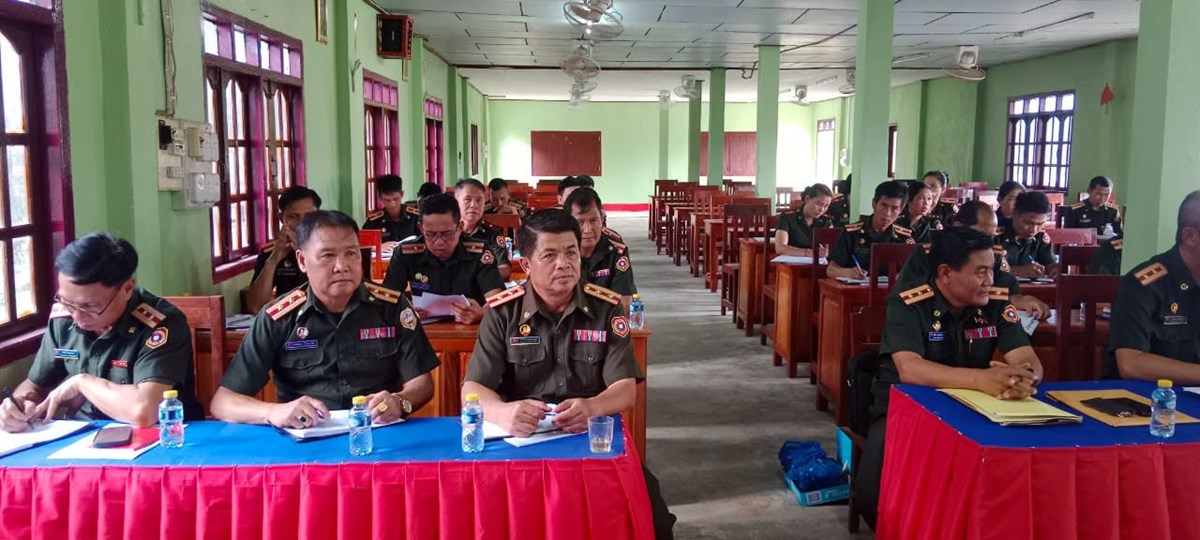 ເປີດອົບຮົມກວດສອບເລຂາ, ຮອງເລຂາຄັ້ງທີ I ທົ່ວຄະນະພັກຮາກຖານ ກອງພັນຂົນສົ່ງ 402 image 1 ເປດອບຮມກວດສອບເລຂາ, ຮອງເລຂາຄງທ I ທວຄະນະພກຮາກຖານ ກອງພນຂນສງ 402 - image 1