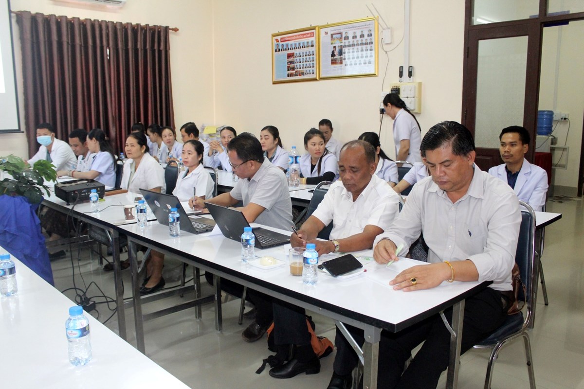ໂຮງໝໍເມືອງໂຂງ ສະຫຼຸບວຽກງານ 9 ເດືອນຕົ້ນປີ ແລະ ວາງແຜນ 3 ເດືອນທ້າຍປີ 2026 image 1 ໂຮງໝເມອງໂຂງ ສະຫບວຽກງານ 9 ເດອນຕນປ ແລະ ວາງແຜນ 3 ເດອນທາຍປ 2026 - image 1