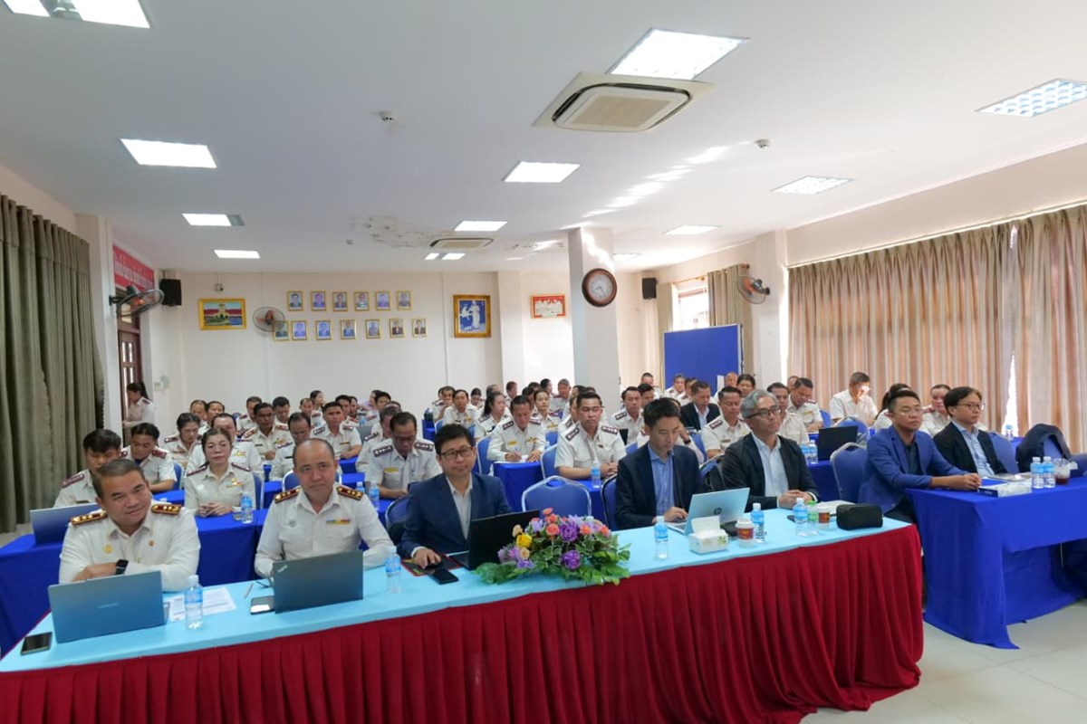 ຝກອບຮມການນຳໃຊລະບບ TaxRISເພອກວດກາການແຈງມອບອາກອນມນຄາເພມ - image 1