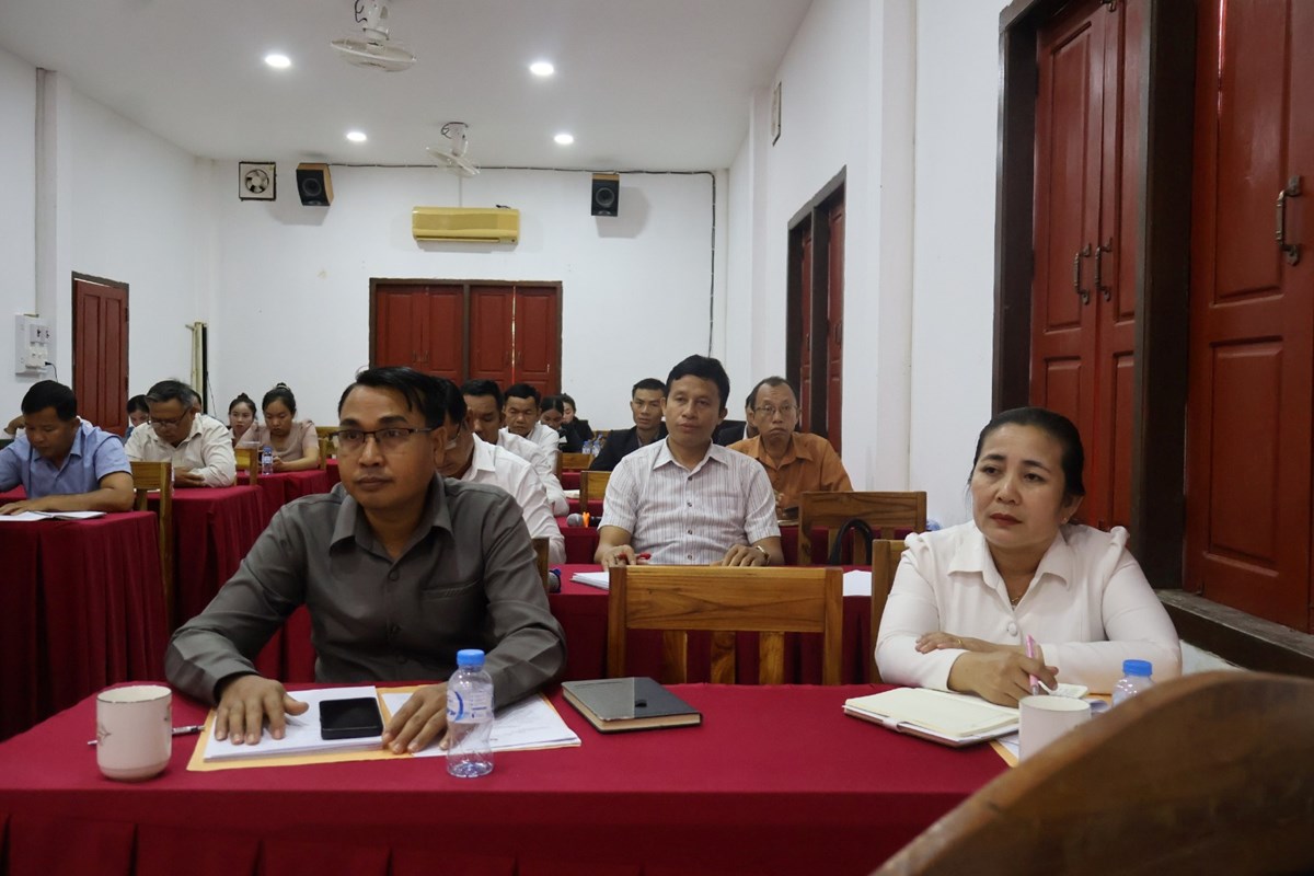 ຄະນະໂຄສະນາອົບຮົມ ແຂວງສາລະວັນ ສະຫຼຸບຕີລາຄາການນໍາພາຮອບດ້ານຄັ້ງທີ 4 ສະໄໝທີ I image 1 ຄະນະໂຄສະນາອບຮມ ແຂວງສາລະວນ ສະຫບຕລາຄາການນາພາຮອບດານຄງທ 4 ສະໄໝທ I - image 1