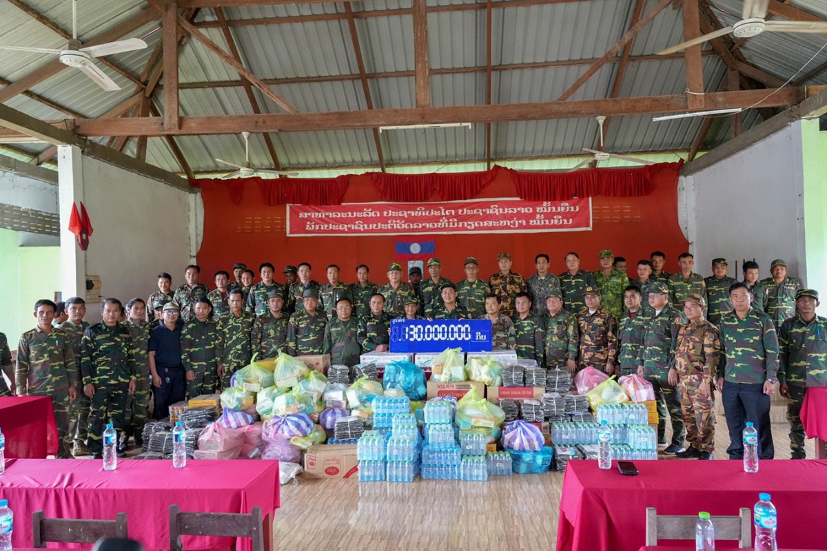 ເຈາແຂວງຈຳປາສກ ເຄອນໄຫວ ຊກຍວຽກງານກສາງຮາກຖານການເມອງຢເມອງມນລະປາໂມກ - image 1
