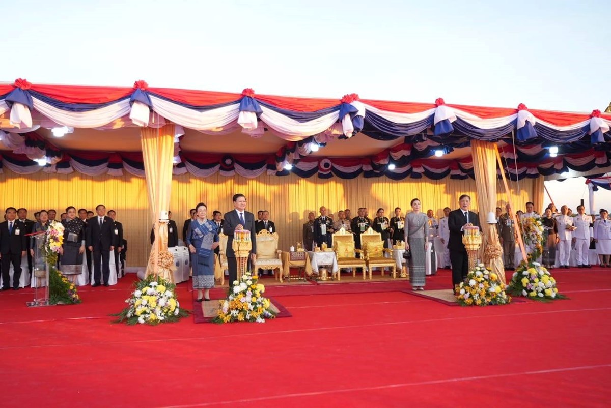 ເປດນາໃຊຂວມດຕະພາບ ລາວ-ໄທ ແຫງທ​ V (ບລຄຳໄຊ-ບງການ) ຢາງເປນທາງການ - image 3