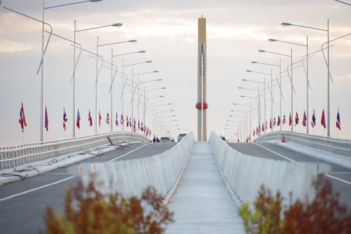 ເປດນາໃຊຂວມດຕະພາບ ລາວ-ໄທ ແຫງທ​ V (ບລຄຳໄຊ-ບງການ) ຢາງເປນທາງການ - image 5