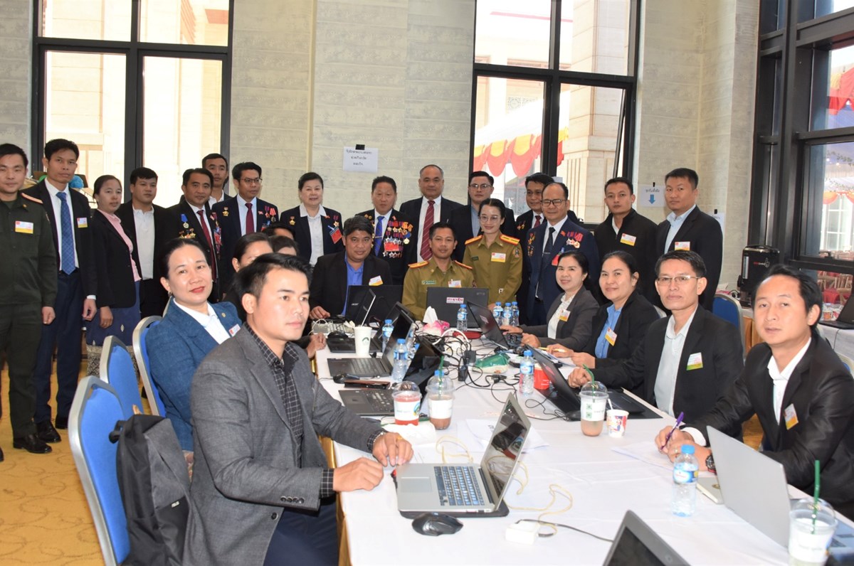 ຄະນະນຳ ຄອສພ ຢຽມຢາມໃຫກຳລງໃຈສມວນຊນ - image 1