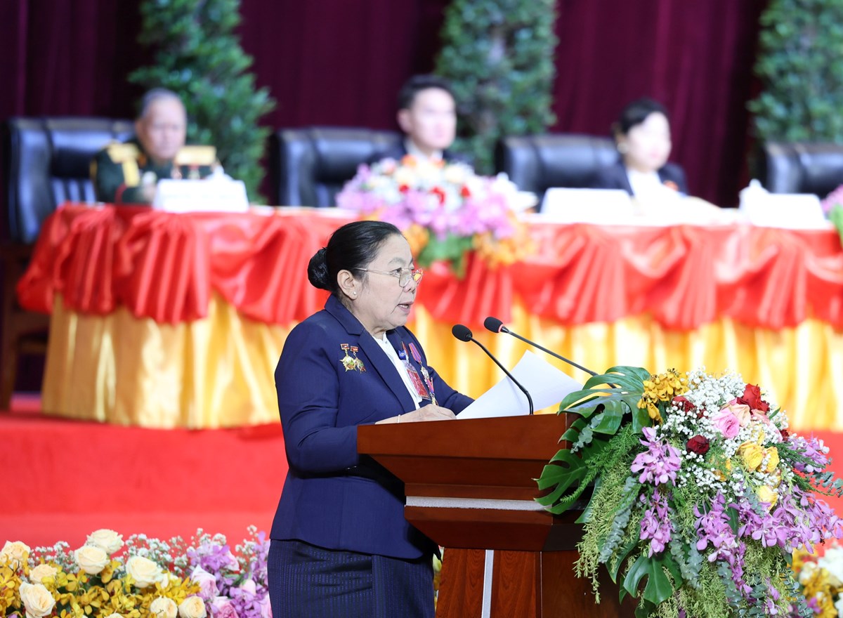 ກອງປະຊມໃຫຍ ຜແທນທວປະເທດ ຄງທ XII ຂອງພກ ປດລງດວຍຜນສຳເລດ ຢາງສະຫງາງາມ - image 1