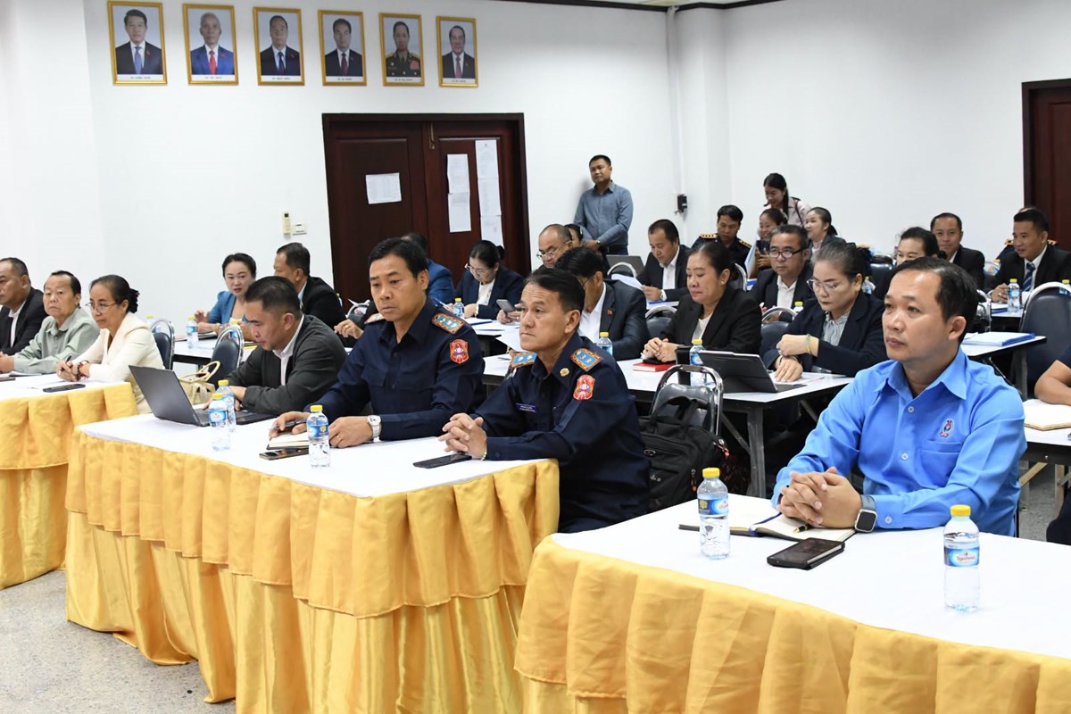 ຄອສພ ຍົກລະດັບຄວາມຮູ້ໃຫ້ພະນັກງານທີ່ເຮັດວຽກງານກວດກາ image 1 ຄອສພ ຍກລະດບຄວາມຮໃຫພະນກງານທເຮດວຽກງານກວດກາ - image 1