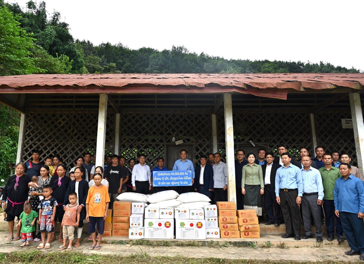 ນາຍກລດຖະມນຕ ຊນຳວຽກງານ ຢຕາແສງຫວງຂອນ ເມອງຫວງນາທາ - image 3