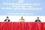 ປິດຊຸດຮຽນທິດສະດີການເມືອງຂັ້ນຕົ້ນຮຸ່ນທີ XV ໂຮງຮຽນການເມືອງ ແລະ ການປົກຄອງ ນວ