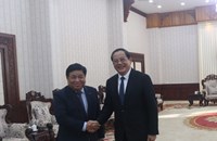 ນາຍົກລັດຖະມົນຕີ ຕ້ອນຮັບການເຂົ້າຢ້ຽມຂໍ່ານັບຂອງ ຮອງນາຍົກລັດຖະມົນຕີ ແຫ່ງ ສສ ຫວຽດນາມ