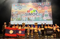 ນັກຮຽນລາວແຂ່ງຂັນຄະນິດສາດສາກົນສິງກະໂປ ຍາດໄດ້ 15 ຫຼຽນ