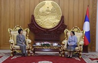 ຮອງປະທານປະເທດ ຕ້ອນຮັບທູດ ການາດາ ເຂົ້າຢ້ຽມອຳລາ