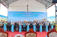 ມອບ-ຮັບ ໂຄງການກໍ່ສ້າງອາຄານຮຽນວິຊາກົນຈັກໜັກໂຮງຮຽນວິຊາຊີບແຂວງໄຊສົມບູນ