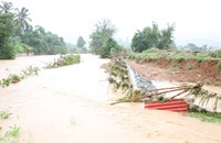 ປະຊາຊົນເມືອງຫ້ວຍຊາຍມີ 8 ບ້ານໄດ້ຮັບຜົນກະທົບຈາກນໍ້າຖ້ວມ