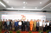 ບໍລິຈາກເລືອດສະຫຼອງວັນສ້າງຕັ້ງ ສນຊ