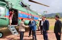 ຮອງນາຍົກລັດຖະມົນຕີ ເຄື່ອນໄຫວຢ້ຽມຢາມ ແລະ ເຮັດວຽກ ຢູ່ແຂວງໄຊສົມບູນ