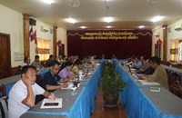 ກະຊວງ ຮສສ ແລະ ອົງການຈັດຕັ້ງສາກົນຕິດຕາມຜົນເສຍຫາຍໄພພິບັດຢູ່ເມືອງເງິນ