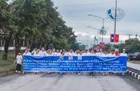 ຍ່າງມາລາທອນສະເຫຼີມສະຫຼອງ 3 ວັນສຳຄັນຂອງຊາດ