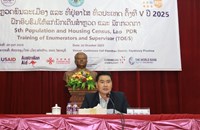 ແກ່ນທ້າວ ອົບຮົມການສໍາຫຼວດພົນລະເມືອງ ແລະ ທີ່ຢູ່ອາໄສທົ່ວປະເທດຄັ້ງທີ V
