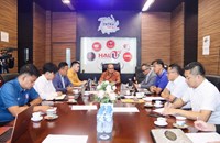 ປຶກສາຫາລືປັບປຸງ ແຕ່ງຕັ້ງຄະນະບໍລິຫານງານ ສຕ.ນວ ຊຸດໃໝ່