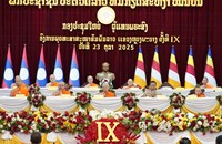 ກອງປະຊຸມໃຫຍ່ຜູ້ແທນພະສົງ ອົງການພຸດທະສາສະໜາສັມພັນລາວ ແຂວງຫຼວງພະບາງ ຄັ້ງທີ IX