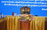 ທ່ານ ຄຳພັນ ພົມມະທັດ ໃຫ້ທິດຊີ້ນຳໃນການຈັດຕັ້ງປະຕິບັດແຜນພັດທະນາເສດຖະກິດ-ສັງຄົມຮອບດ້ານຂອງແຂວງສະຫວັນນະເຂດ