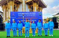 ຂະບວນແຫ່-ແລ່ນທວນໄຟ ສະໜັບສະໜູນງານມະຫະກໍາກິລາແຫ່ງຊາດ ຄັ້ງທີ XII