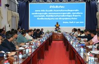 ປະທານຄະນະກວດກາສູນກາງພັກ ເຄື່ອນໄຫວຢ້ຽມຢາມ ແລະ ເຮັດວຽກຢູ່ແຂວງຄຳມ່ວນ