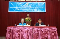 ເມືອງແກ່ນທ້າວເຜີຍແຜ່ຜົນສໍາເລັດກອງປະຊຸມໃຫຍ່ ຜູ້ແທນແມ່ຍິງລາວທົ່ວປະເທດ ຄັ້ງທີ IX