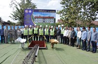 ໂຄງການກໍ່ສ້າງ ໂຮງຮຽນມັດທະຍົມສົມບູນ ເມືອງເຟືອງຫຼັງໃໝ່ຈະໃຫ້ສໍາເລັດພາຍໃນ 6 ເດືອນ.